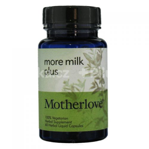 Výživový doplnok pre dojčiace matky MOTHERLOVE MORE MILK PLUS 60CPS za 20,62 € @ pilulka.sk