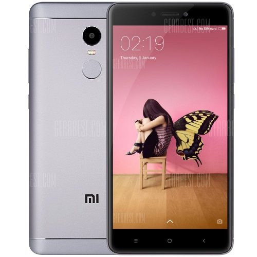 Xiaomi Redmi Note 4 Phablet – šedý @ gearbest.com